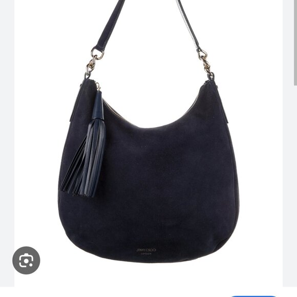 Jimmy Choo suede Athini hobo bag - Picture 1 of 10